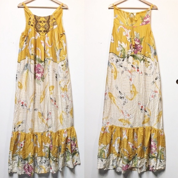 Anthropologie Paradiso Halter Maxi dress - Picture 3 of 5